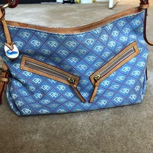 Dooney & Bourke Light Blue Satchel Purse